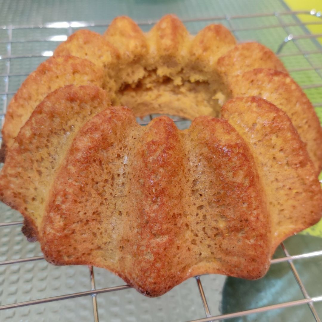 Bizcocho de calabaza y naranja 🍊🎃