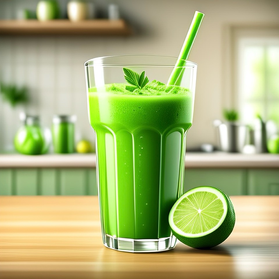 Batido verde detox 🥒 Batido verde detox 🥒