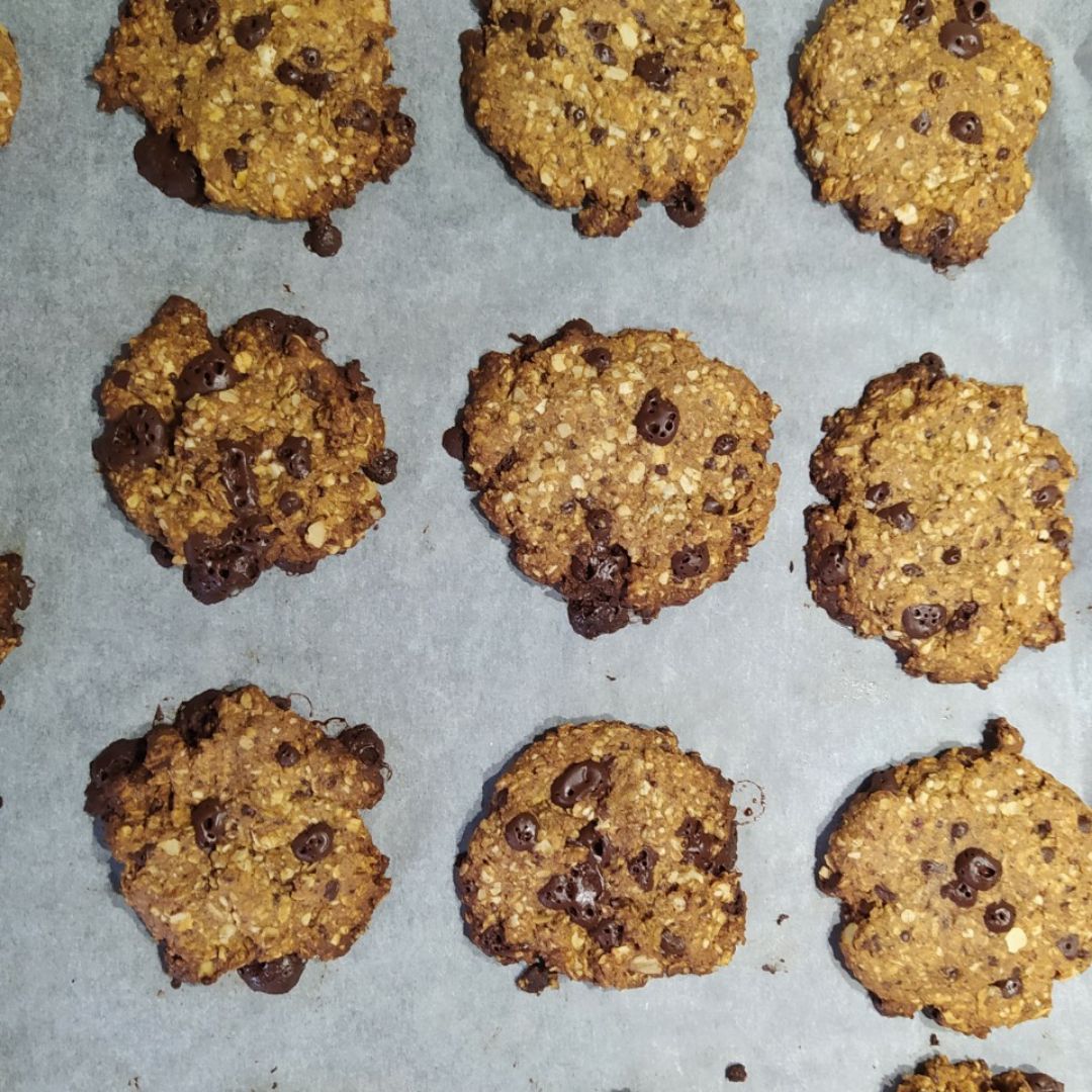 Galletas de avena y chocolate