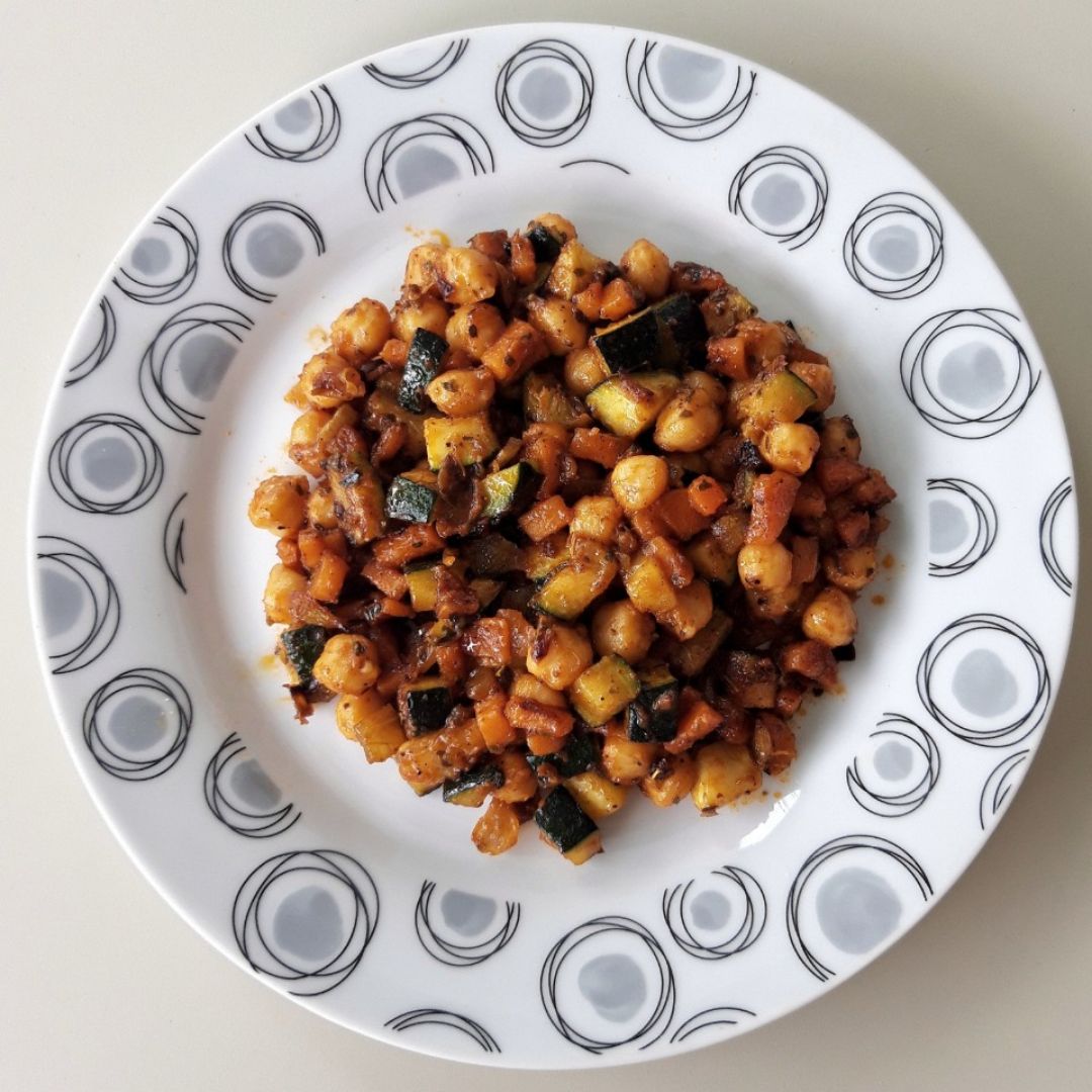 GARBANZOS CON CALABACÍN 