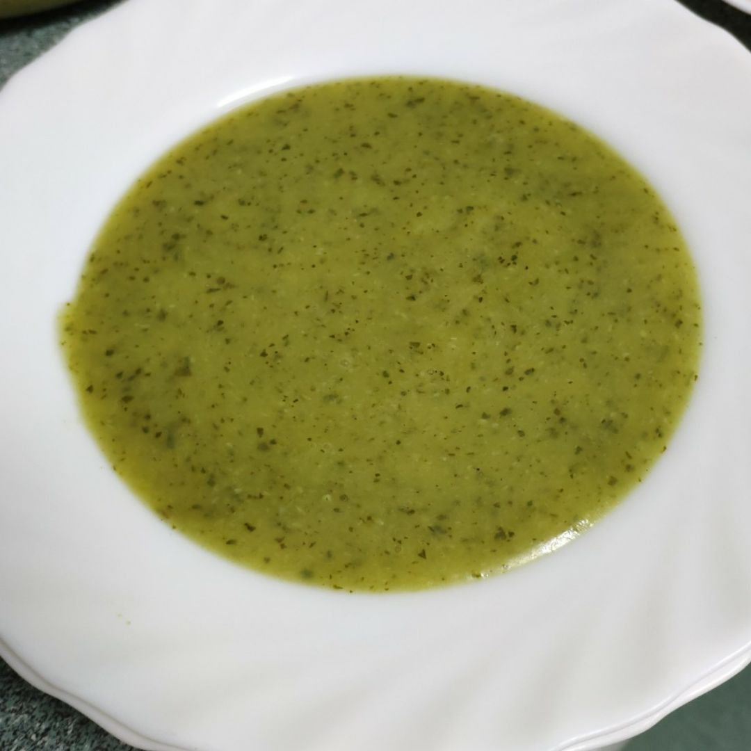 Puré de calabacín Puré de calabacín