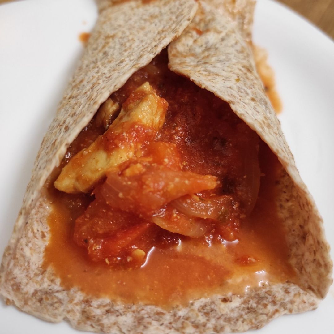 Burritos con tortillas 100% integrales Burritos con tortillas 100% integrales
