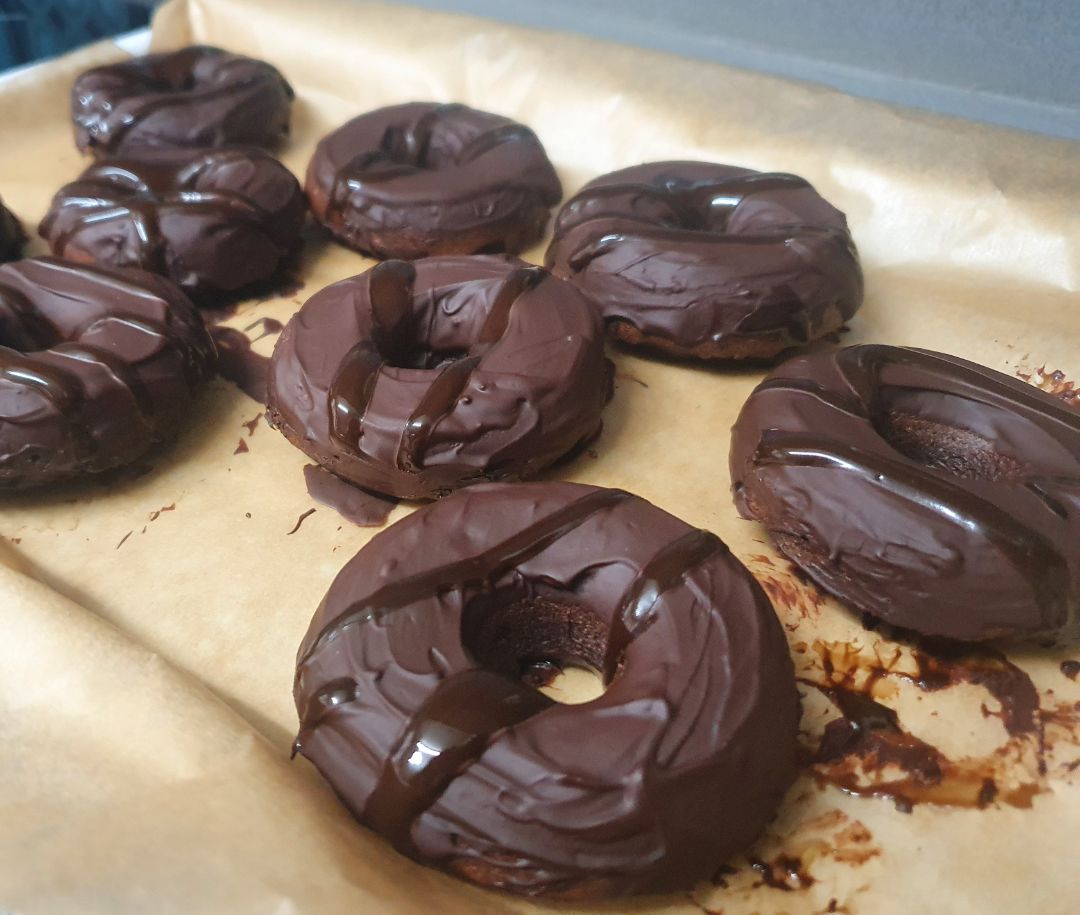 Donuts Muerte por Chocolate Paso 5 Donuts Muerte por Chocolate Paso 5