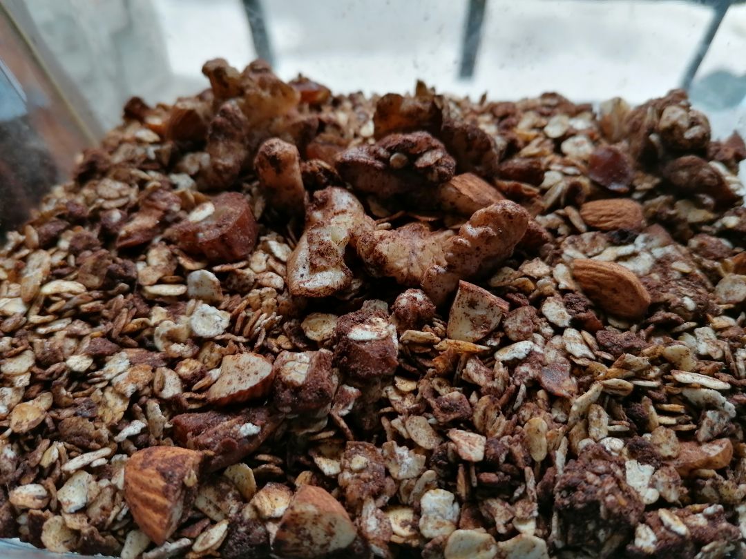 Granola a la sartén Granola a la sartén