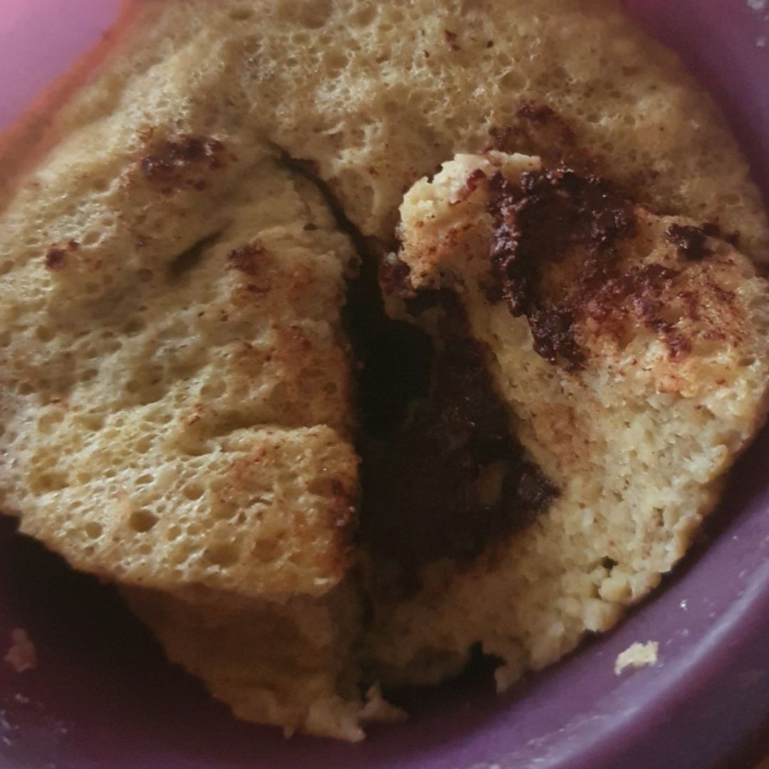 Mug cake al microondas Mug cake al microondas