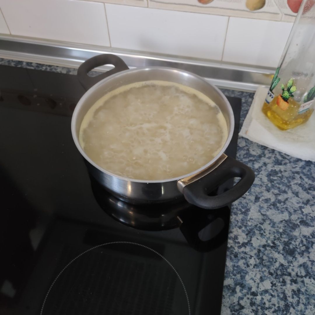 Arroz con ternera y berenjena. Paso 3 Arroz con ternera y berenjena. Paso 3