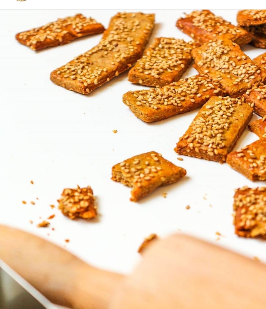 CHEESE CRACKERS SUPER CRUJIENTES VEGANOS Paso 4 CHEESE CRACKERS SUPER CRUJIENTES VEGANOS Paso 4