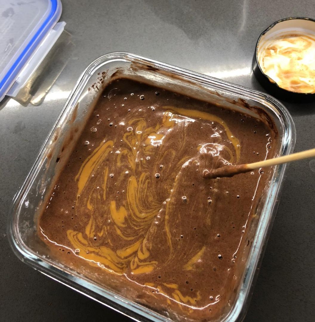 Helado de choco y plátano  Paso 2