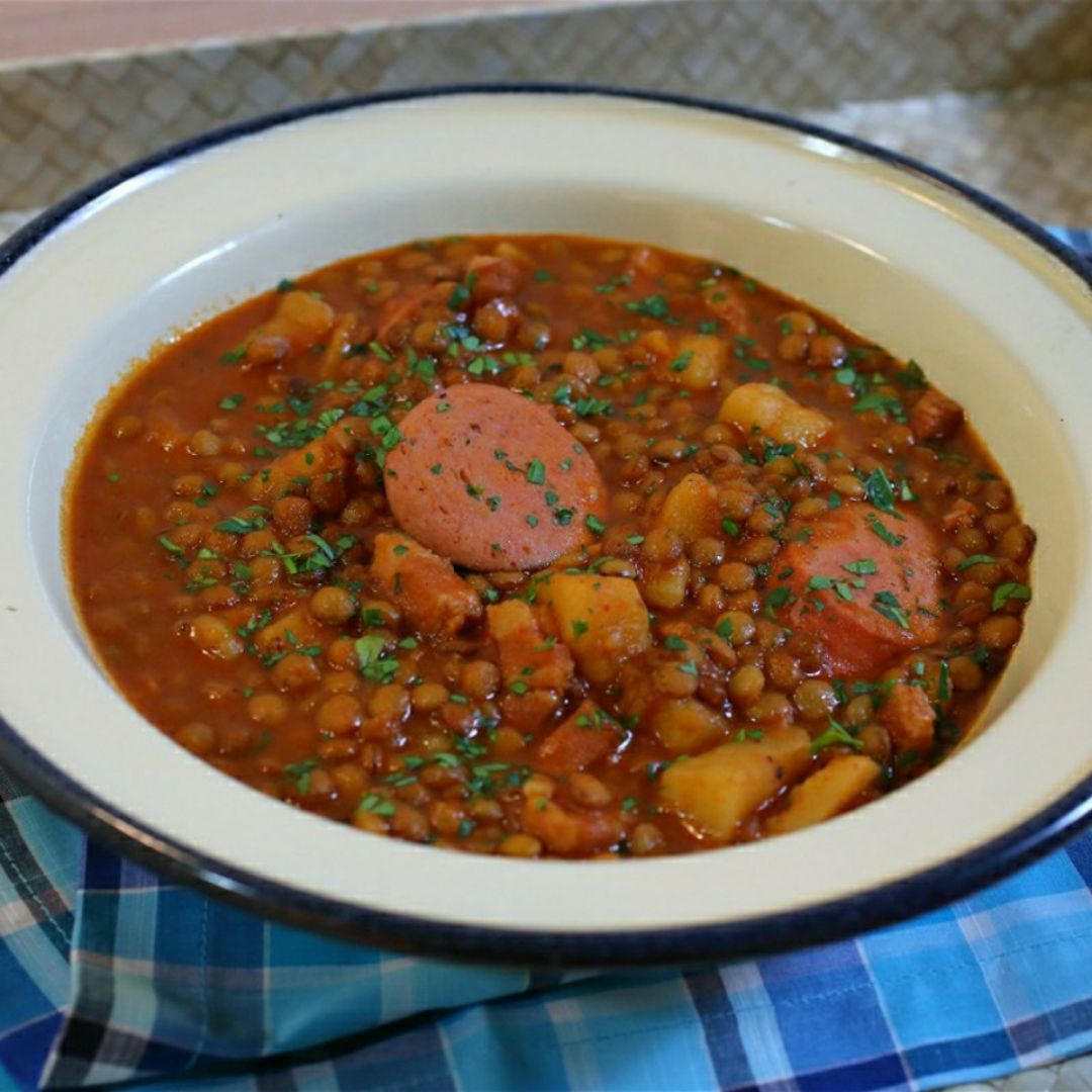 Guiso de lentejas Guiso de lentejas