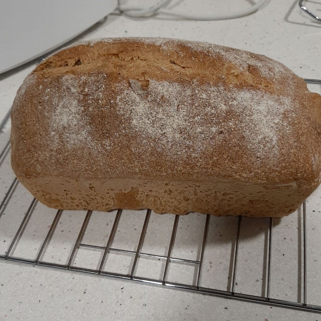 Pan integral con prefermento. Paso 7 Pan integral con prefermento. Paso 7