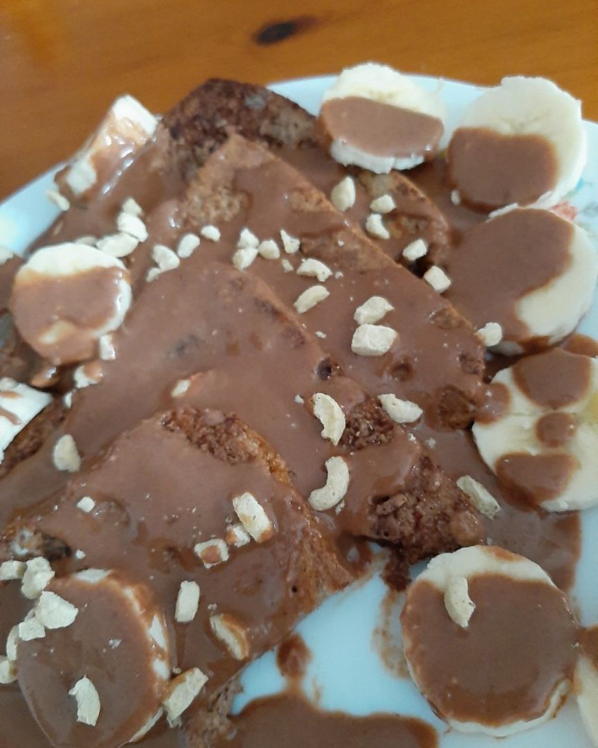 Tostadas francesas de chocolate Tostadas francesas de chocolate
