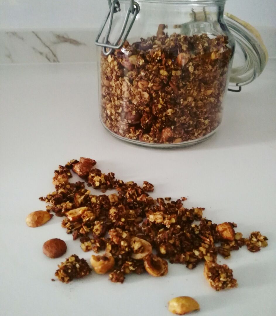 Granola vegana Granola vegana