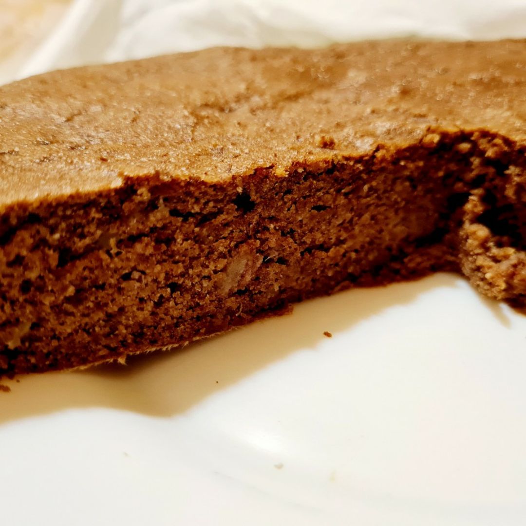 Tarta de almendra y algarroba Tarta de almendra y algarroba
