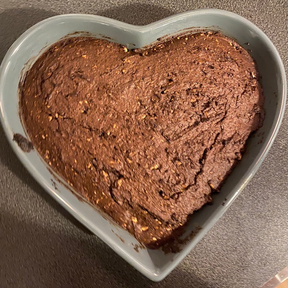 Brownie sin gluten sin lactosa con aguacate