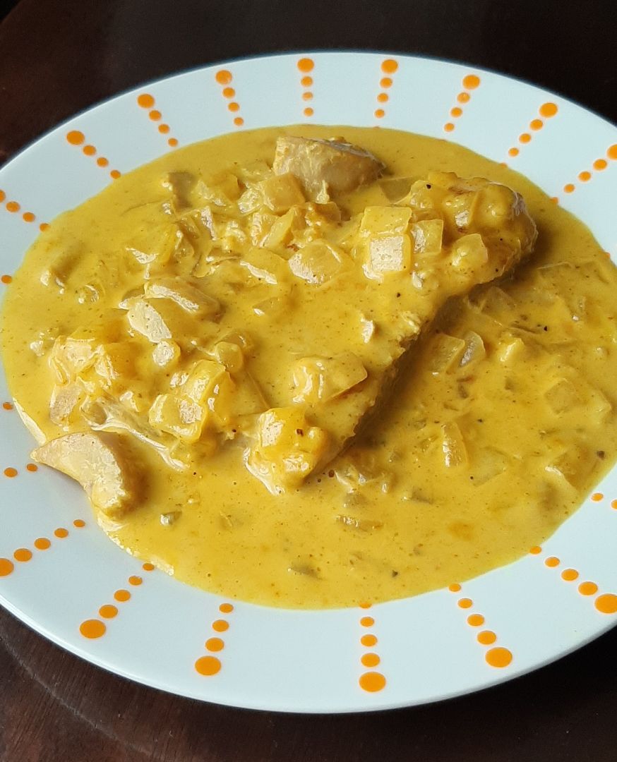 Atún al curry