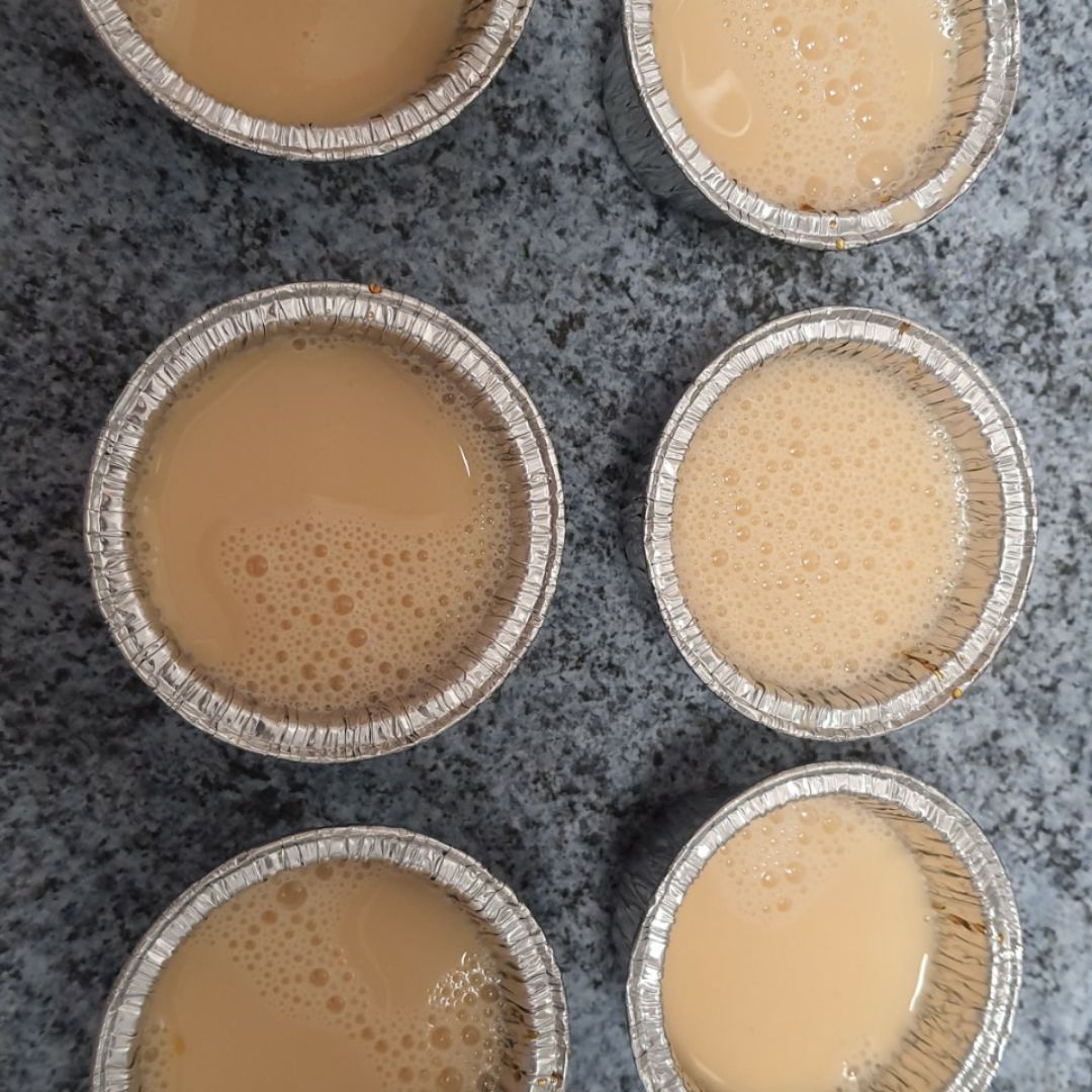 Flan de dieta con solo 2 ingredientes Paso 1 Flan de dieta con solo 2 ingredientes Paso 1
