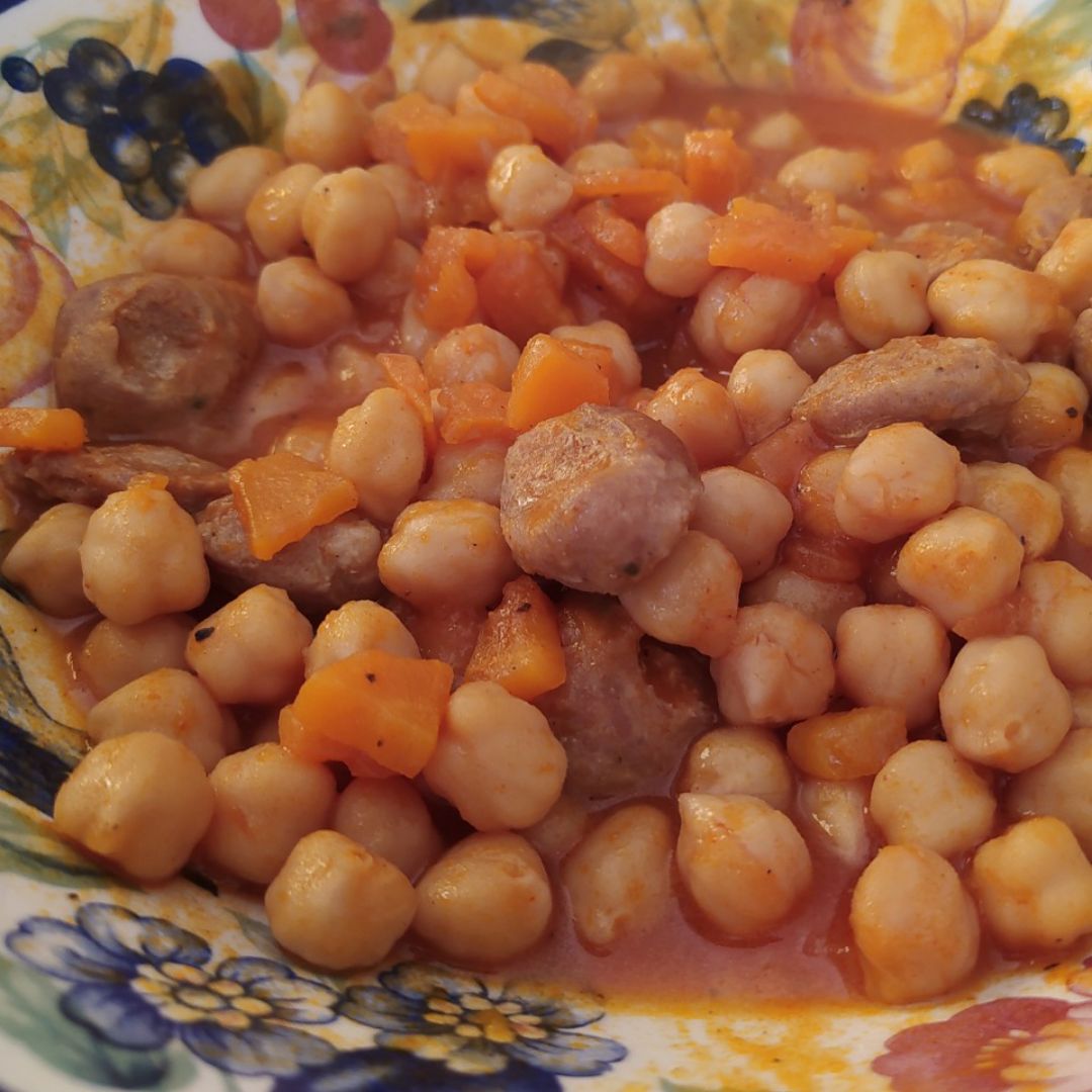 Garbanzos estofados Garbanzos estofados