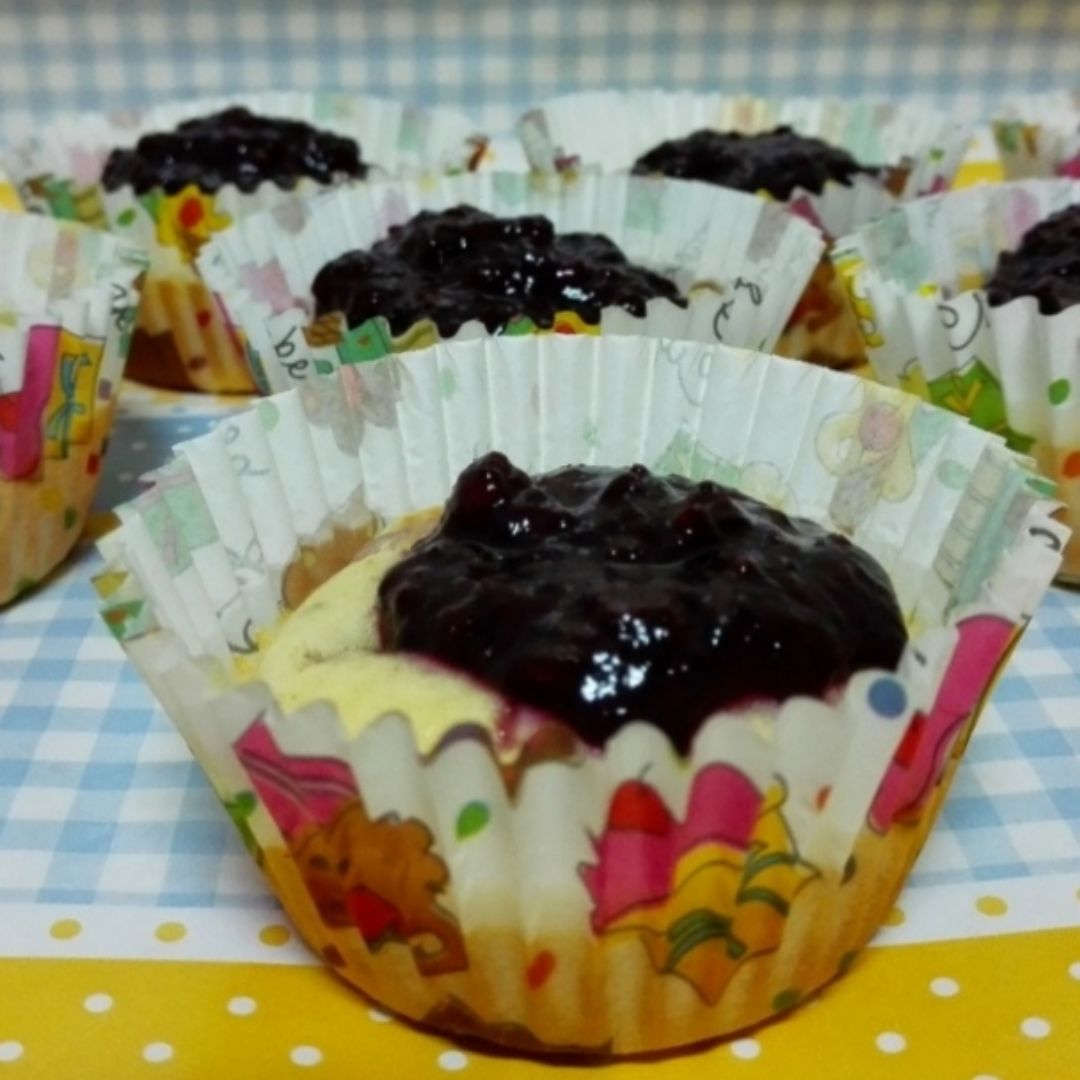 Cupcakes de Camembert y frutos rojos!!! 