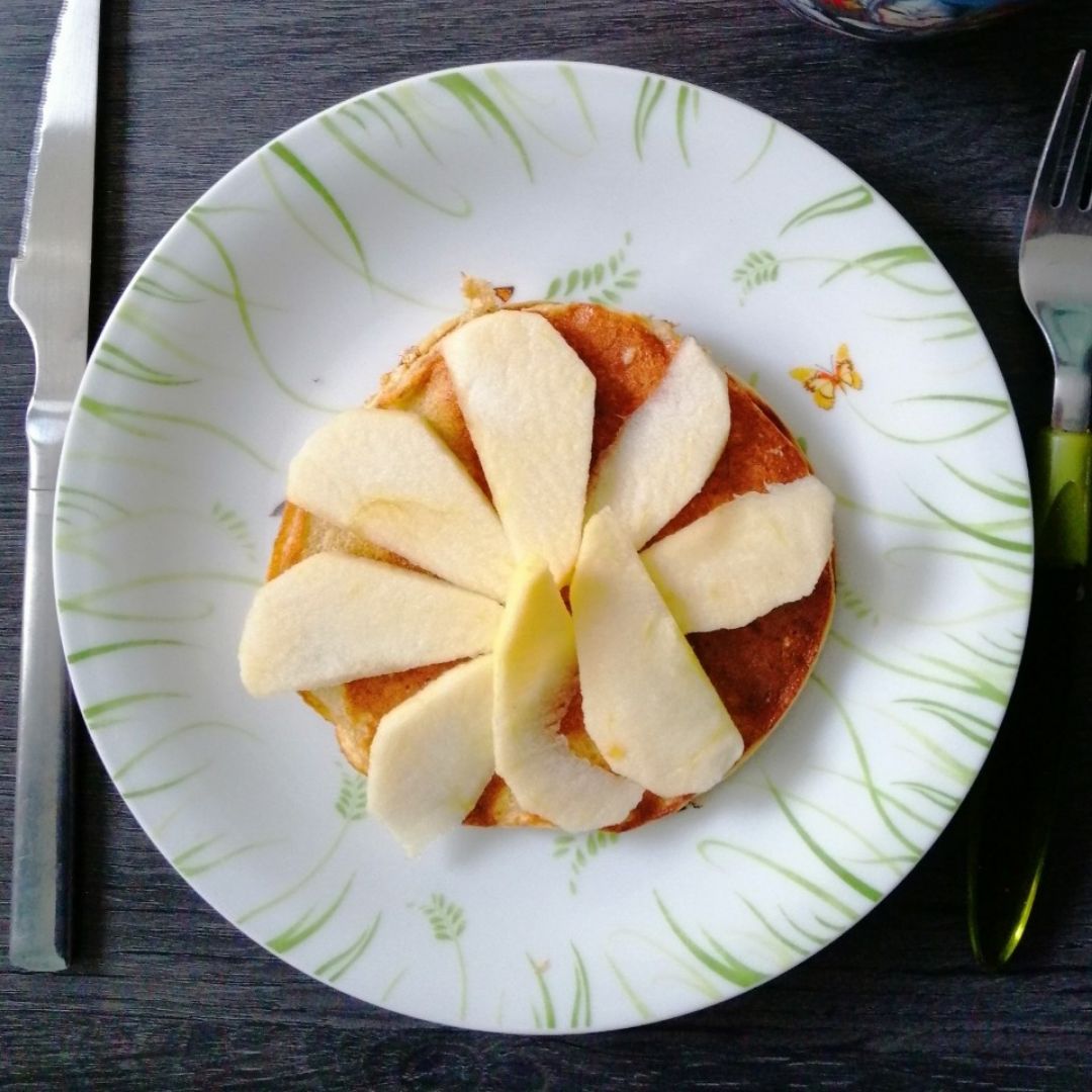 Tortitas de manzana Tortitas de manzana