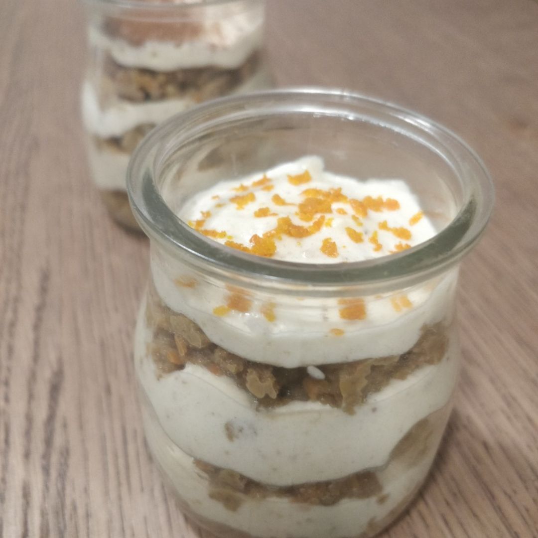 Tiramisú de carrot cake🥕