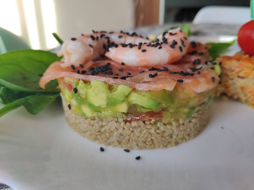 Tartar de salmón ahumado!! Tartar de salmón ahumado!!