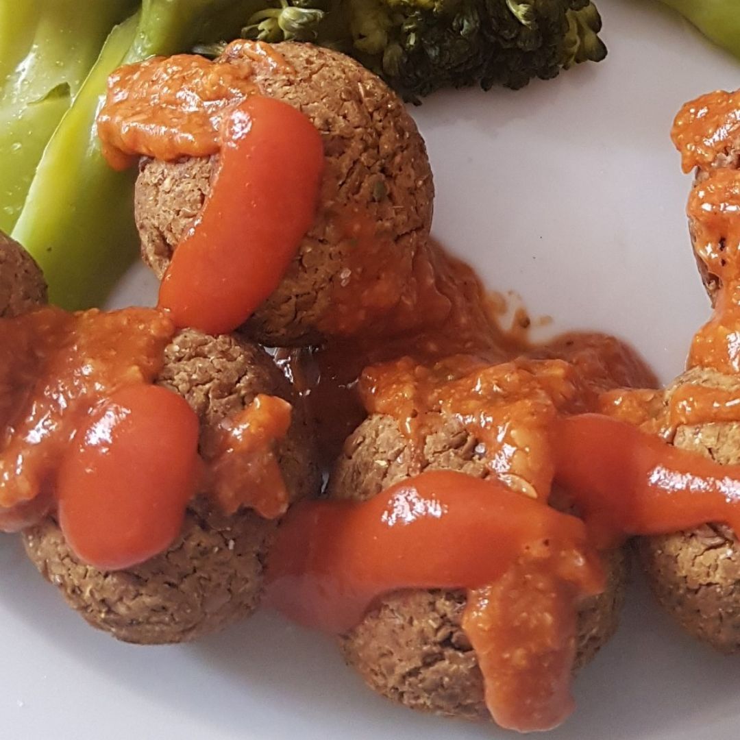 🌱 Albondigas veganas de lentejas 🌱 Paso 6 🌱 Albondigas veganas de lentejas 🌱 Paso 6