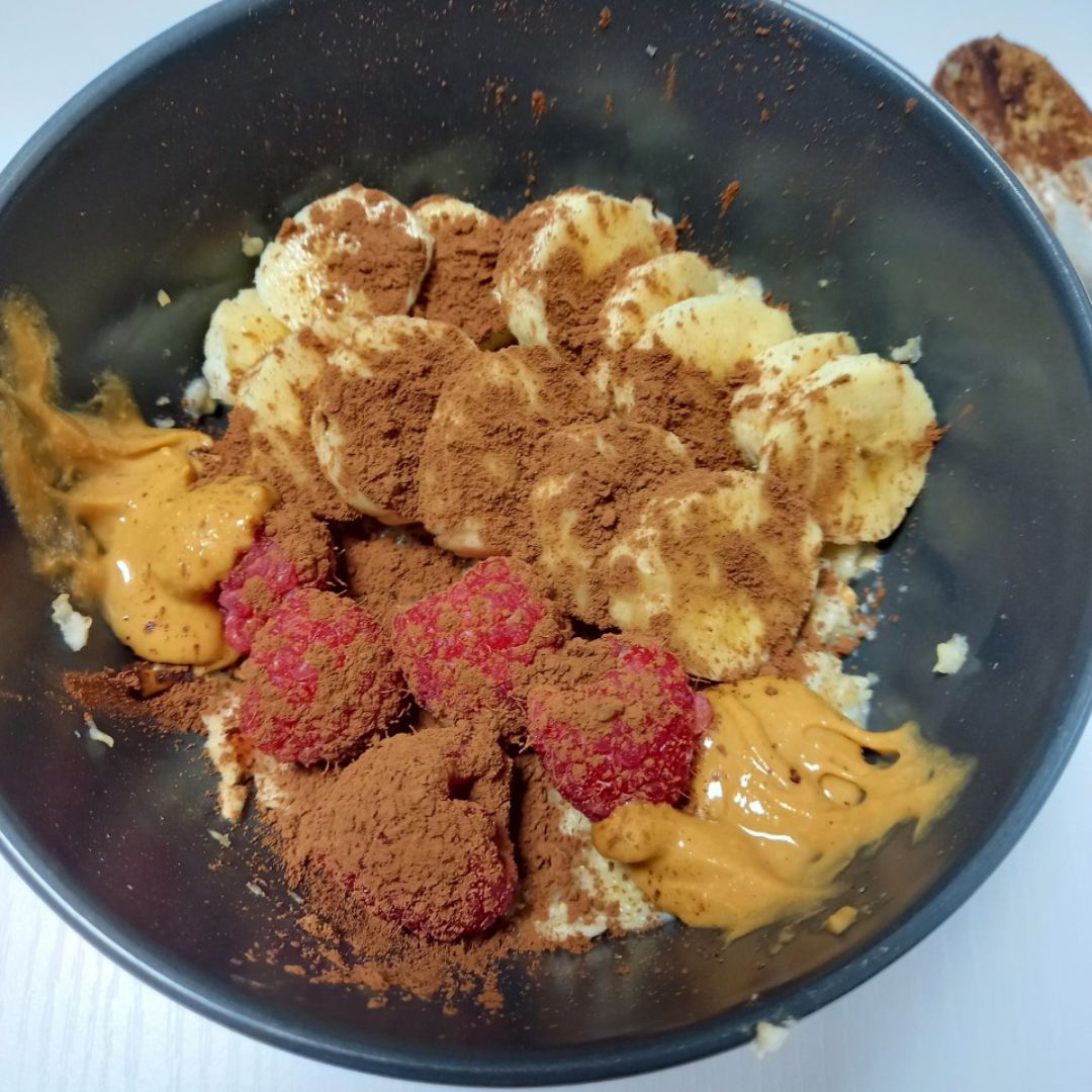 Avena con fruta Avena con fruta