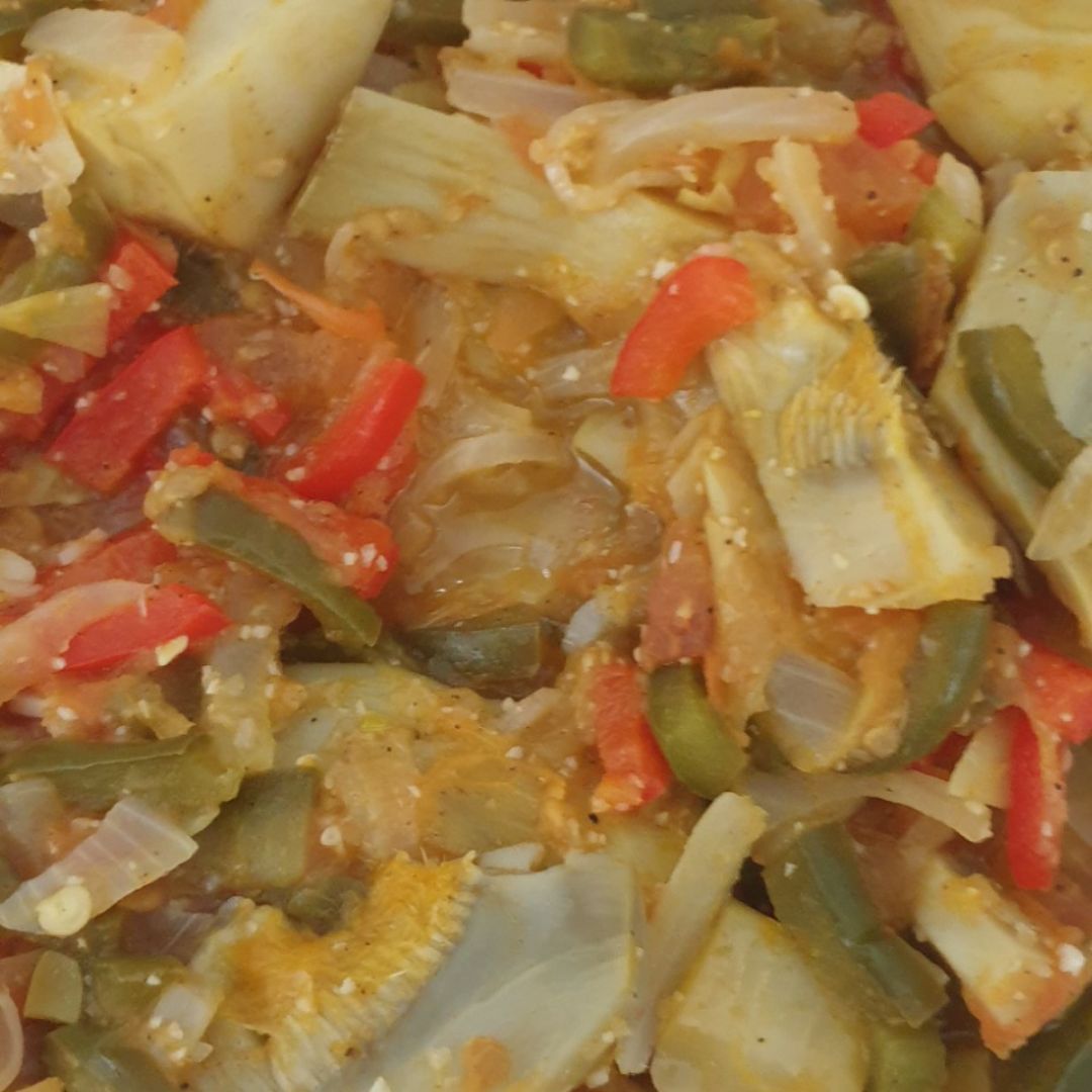 Refrito de verduras para paella Refrito de verduras para paella