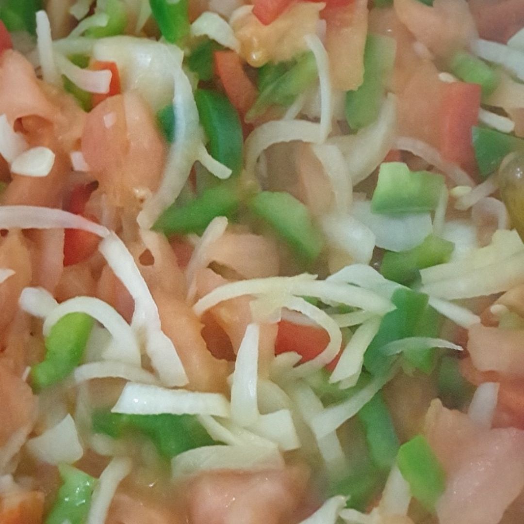 Refrito de verduras para paella Paso 0 Refrito de verduras para paella Paso 0