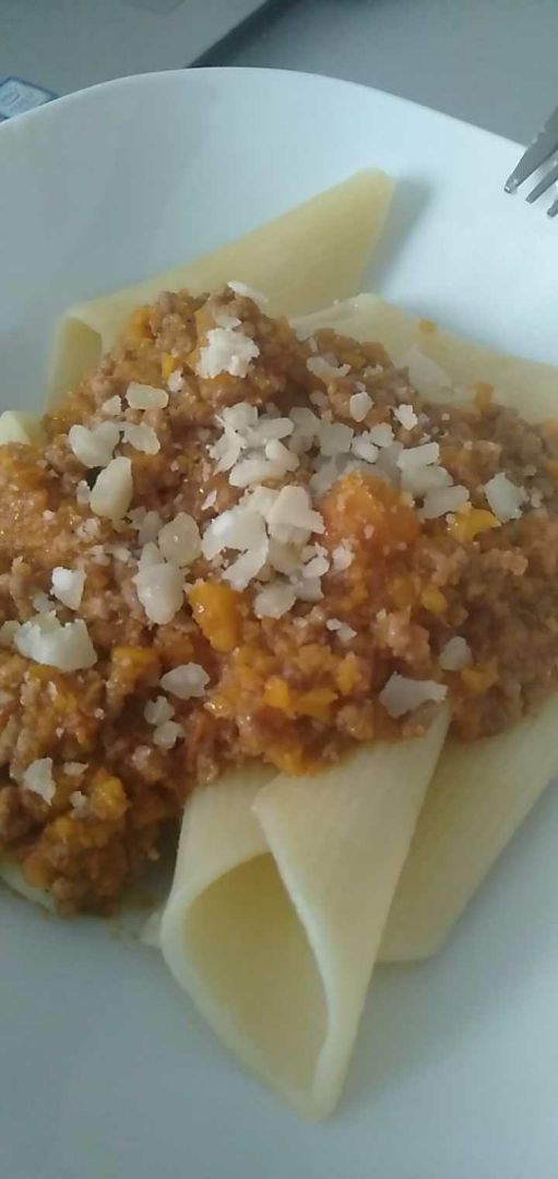 Macarrones a la boloñesa