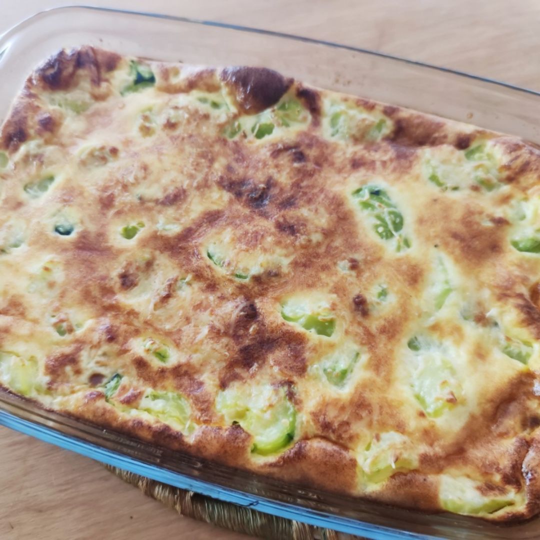 Pastel de calabacín al horno🥒🥒