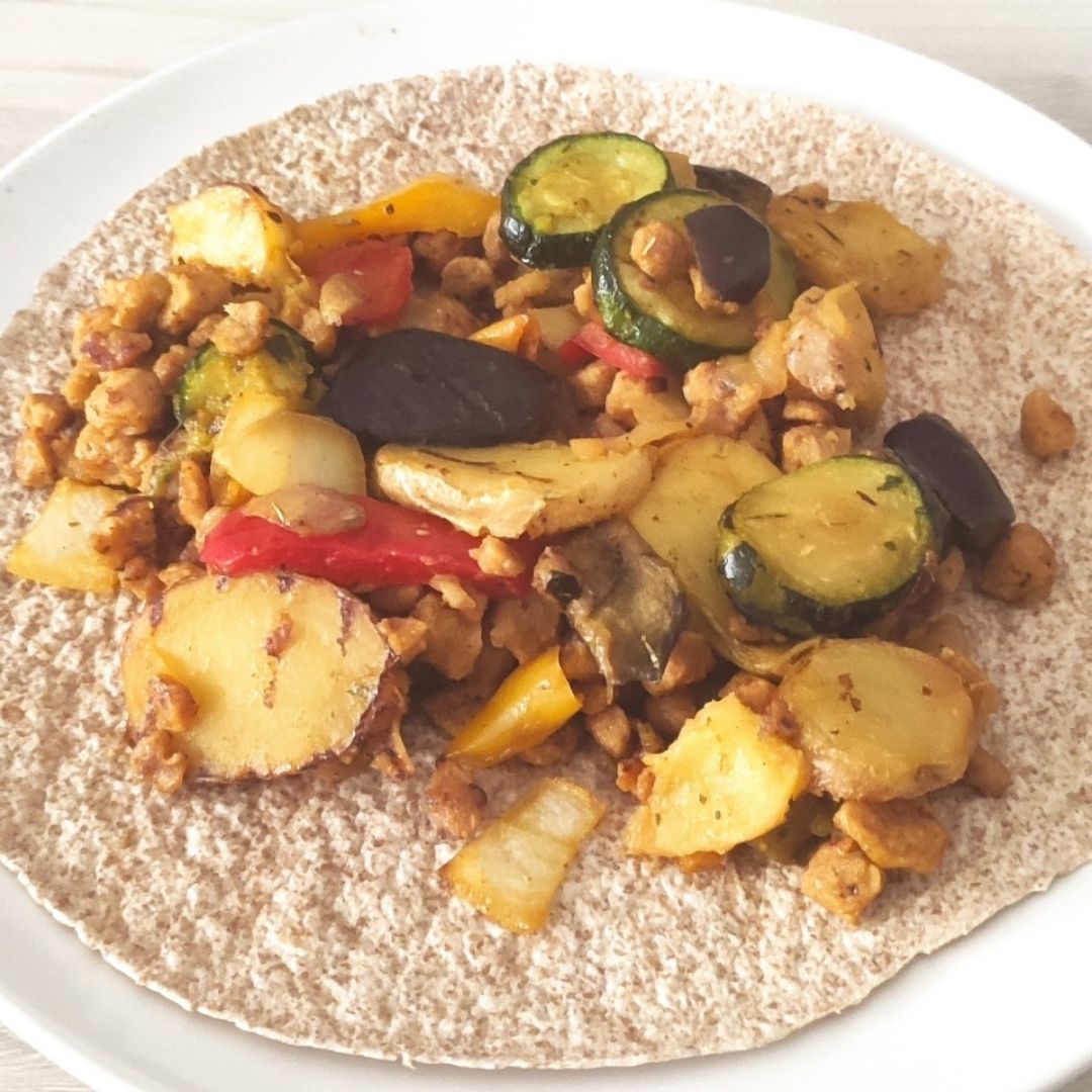 🌯 Wrap / Burrito a la naranja rápido y delicioso 🌯 🌯 Wrap / Burrito a la naranja rápido y delicioso 🌯