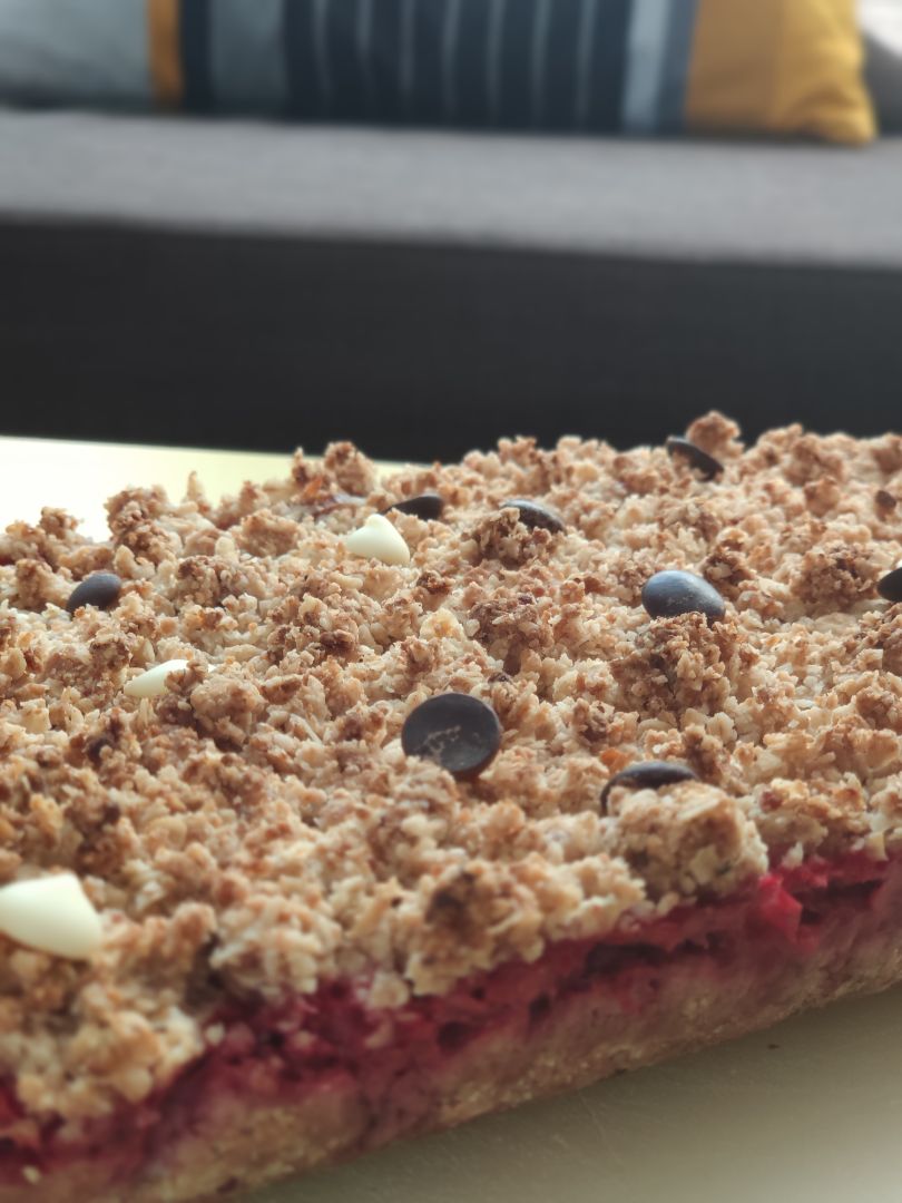 Crumble de fresas Paso 6 Crumble de fresas Paso 6