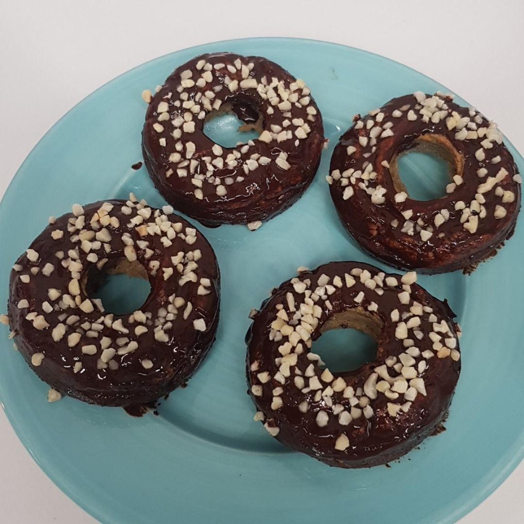 Donuts de chocolate Donuts de chocolate