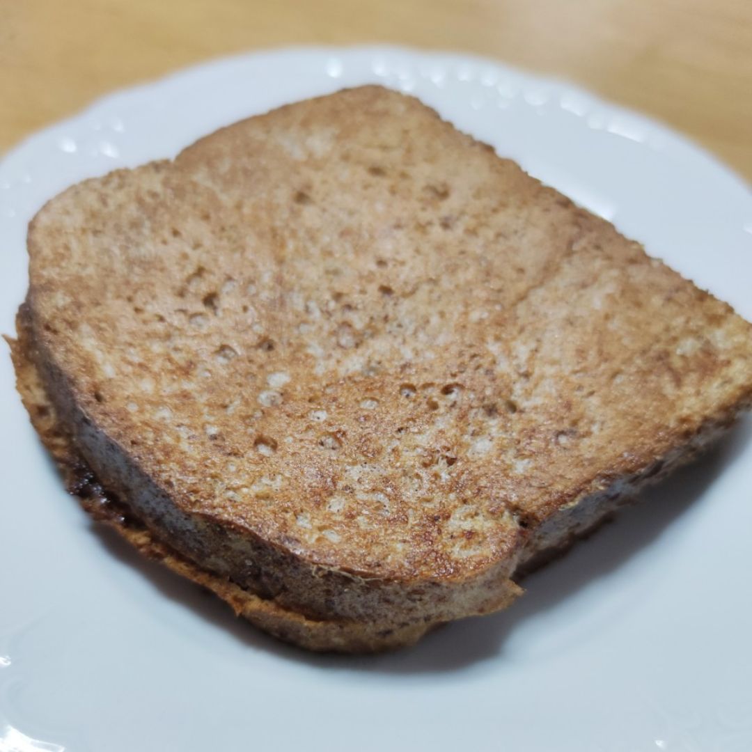 Tostadas francesas rellenas 🍞🍫 Paso 3 Tostadas francesas rellenas 🍞🍫 Paso 3