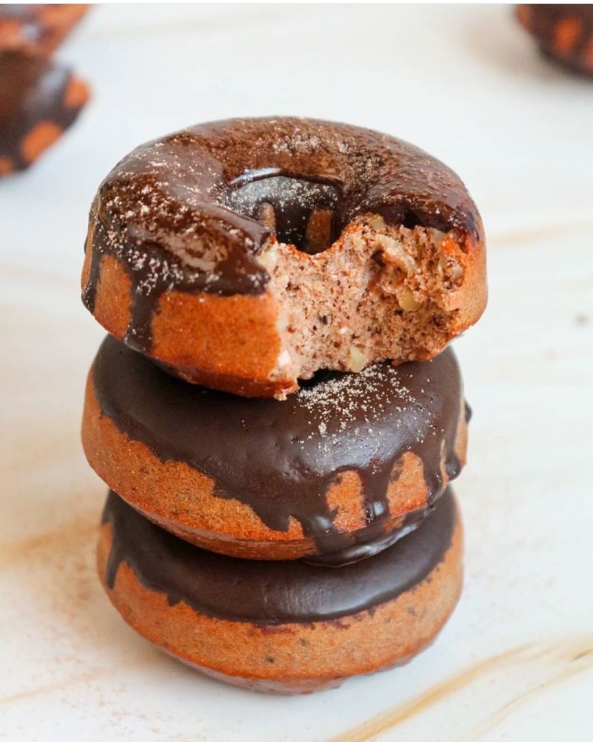 CHOCOPROTEIN DONUTSStep 0