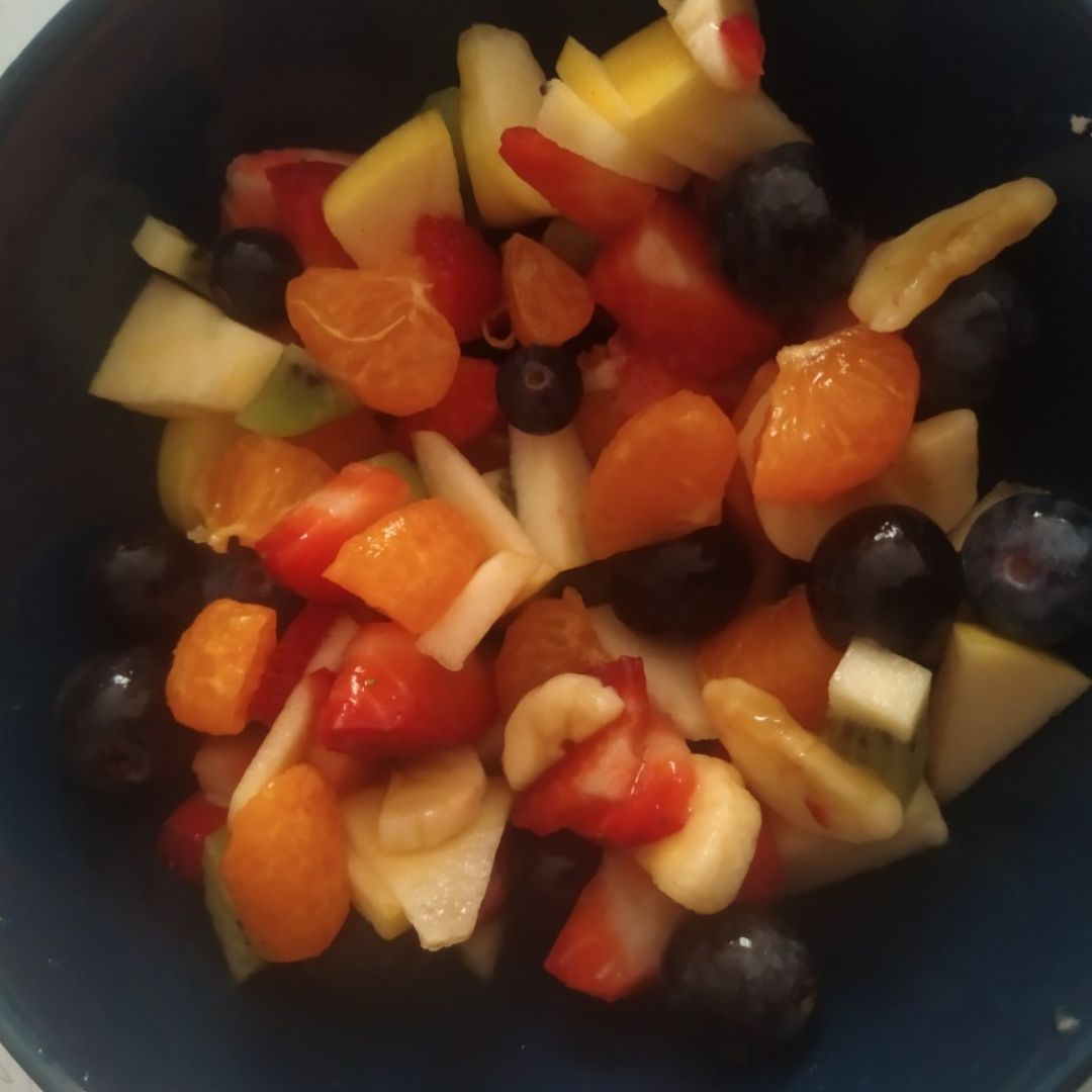 Macedonia fruta 
