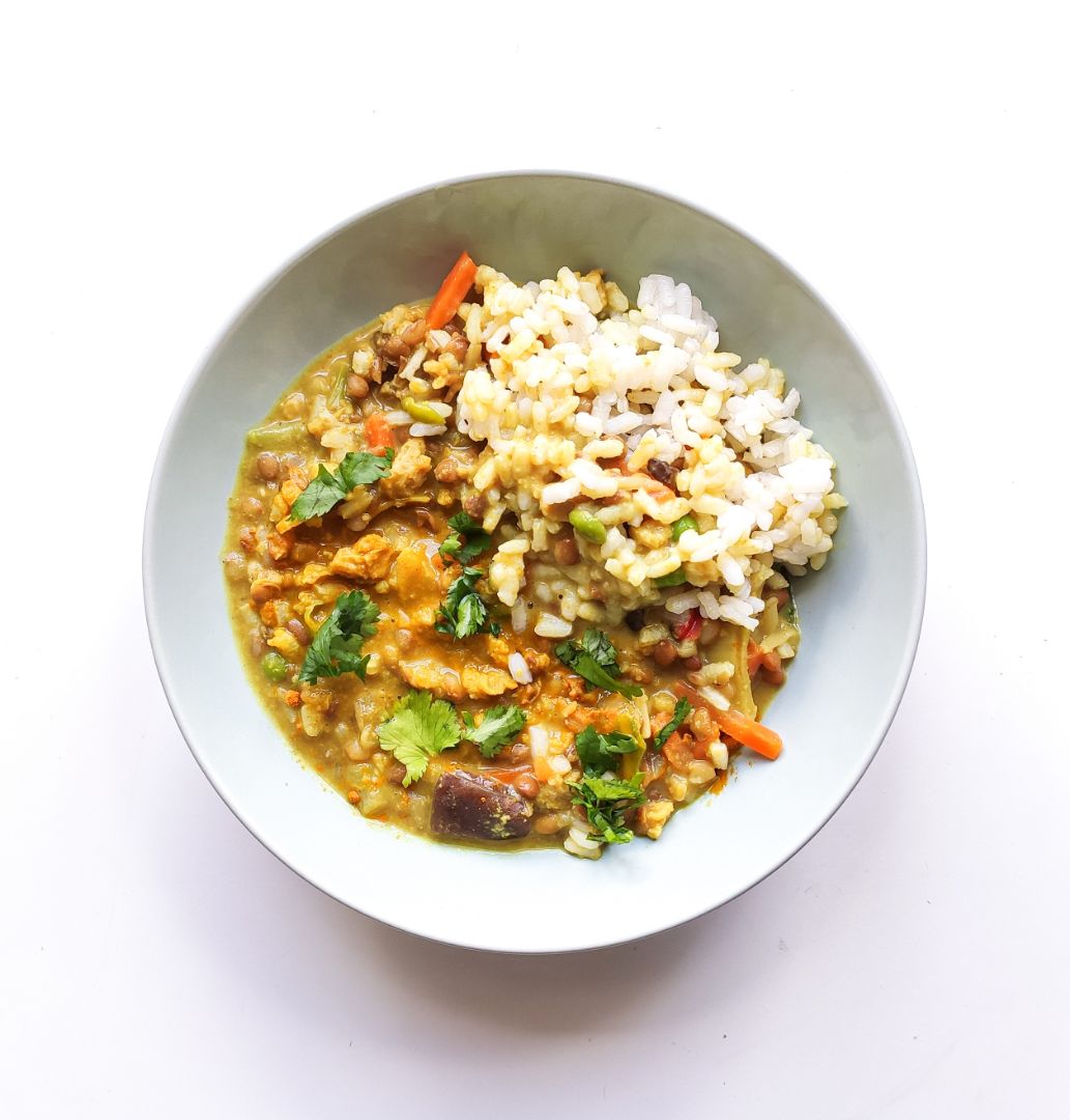 Dhal de lentejas Dhal de lentejas