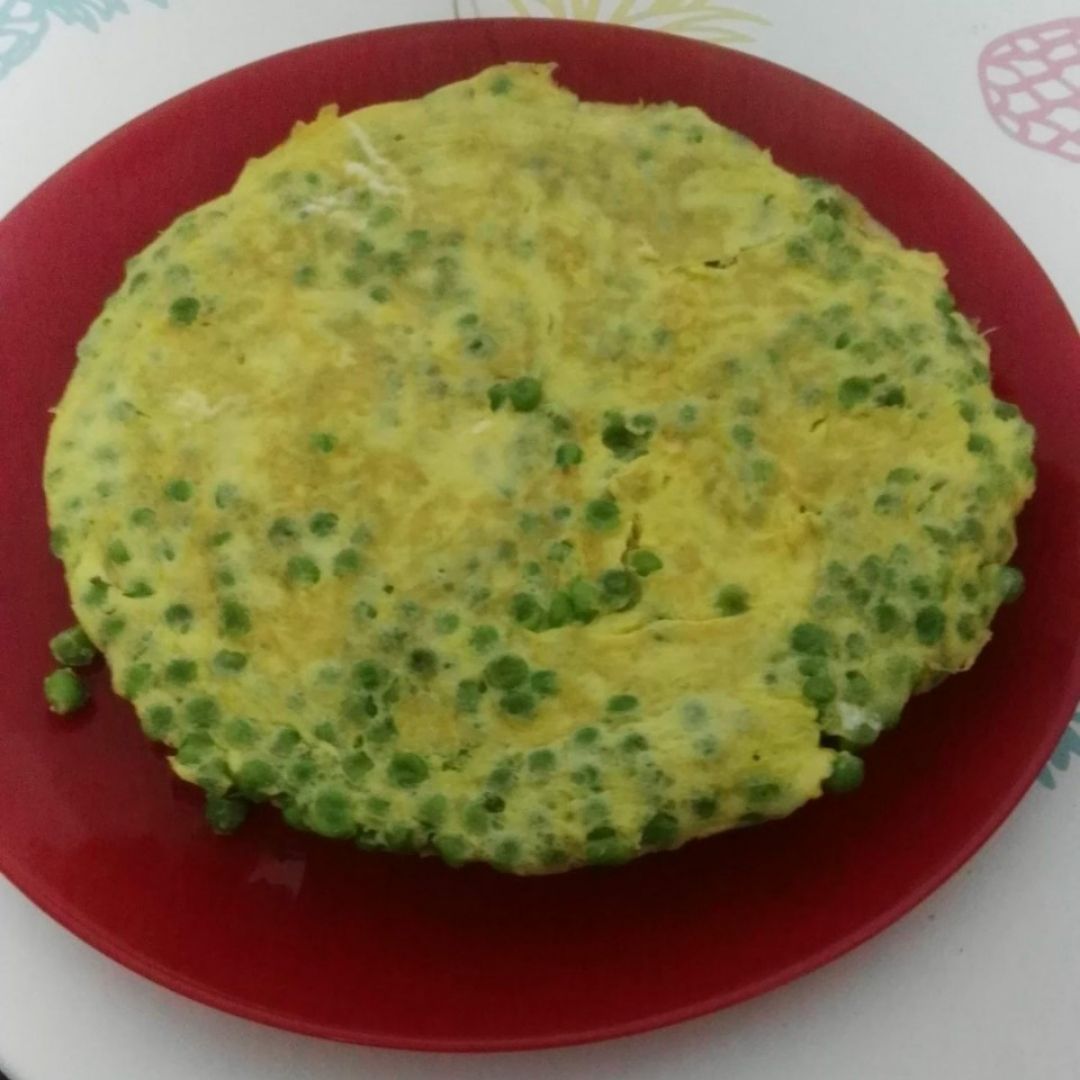 Tortilla de guisantes Tortilla de guisantes