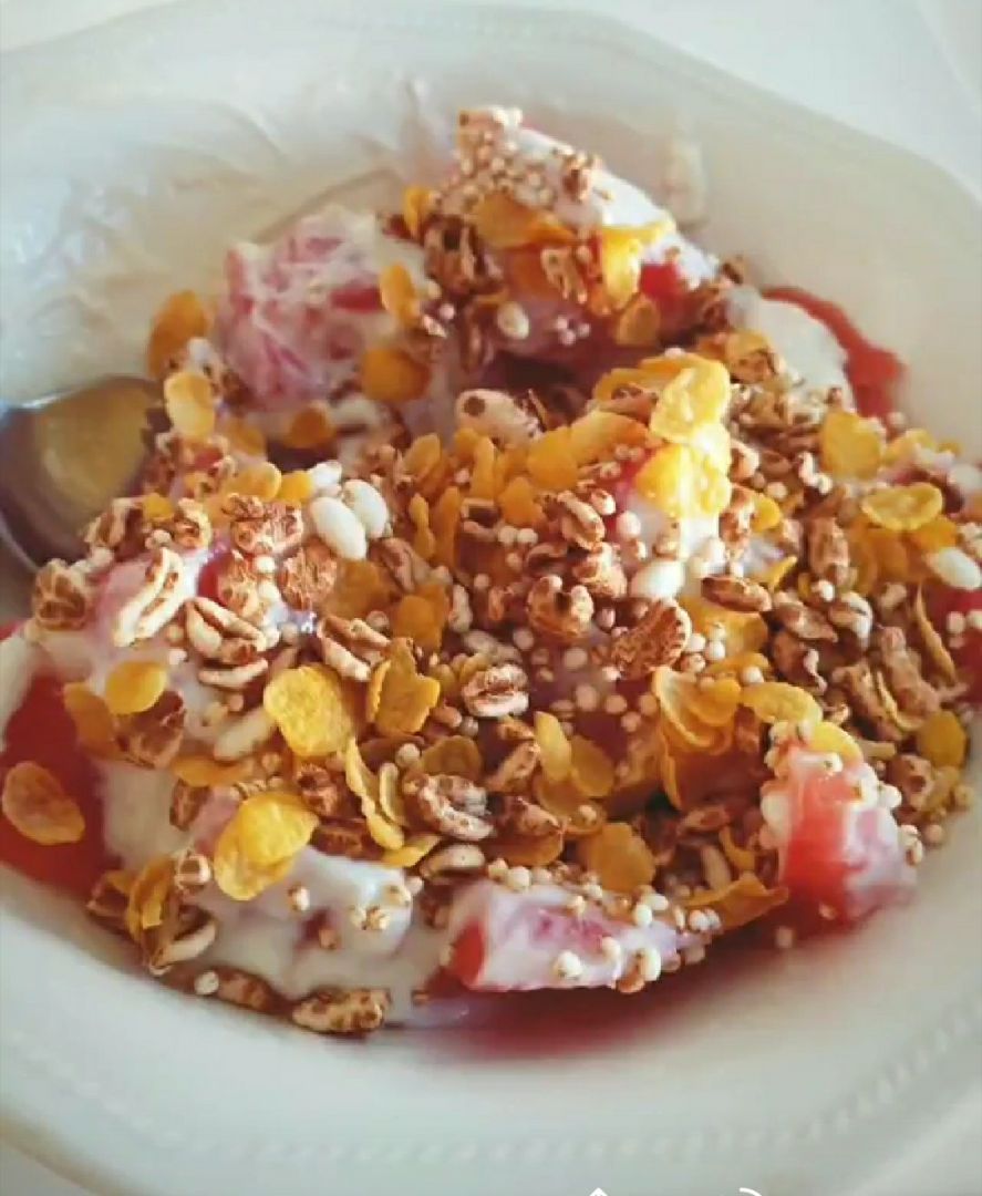 Bowl de Sandia y yogur Bowl de Sandia y yogur
