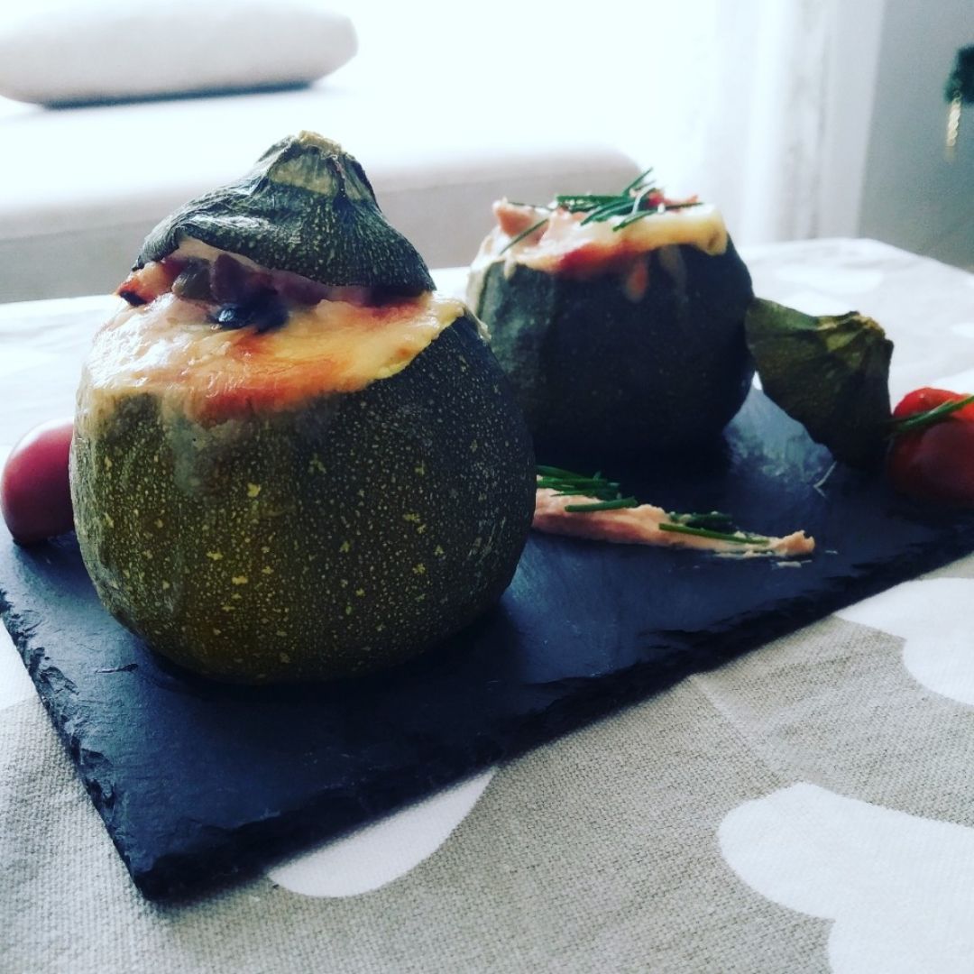 Calabacines rellenos Calabacines rellenos
