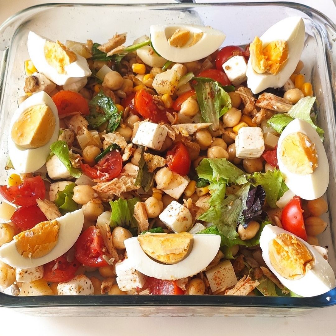 Ensalada de garbanzos Ensalada de garbanzos