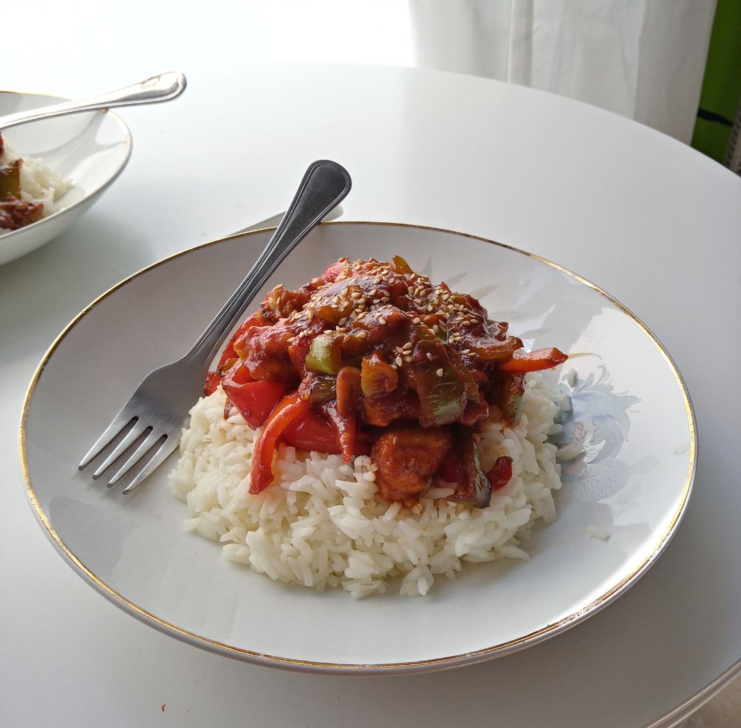 Pollo asiático picantón Pollo asiático picantón