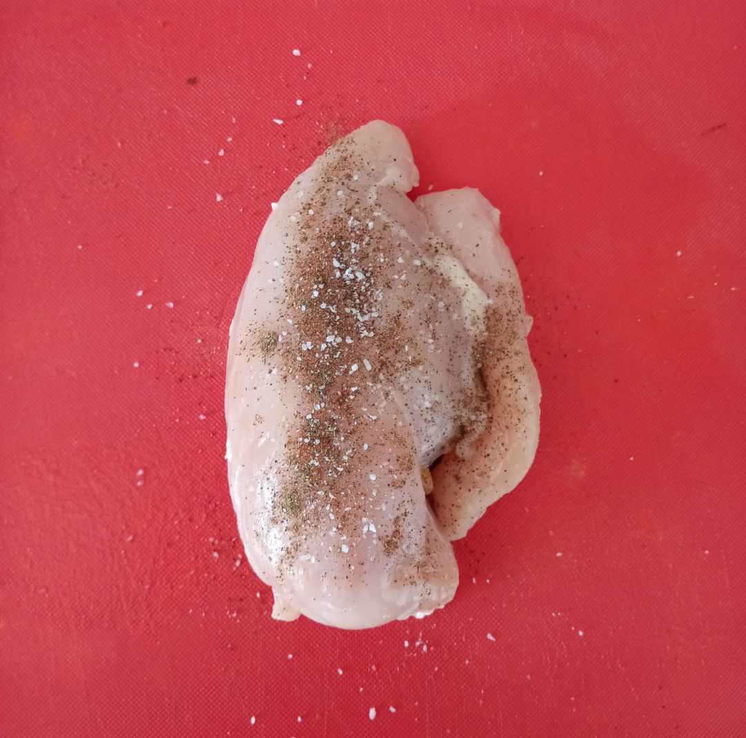 Pollo asiático picantón Paso 1 Pollo asiático picantón Paso 1