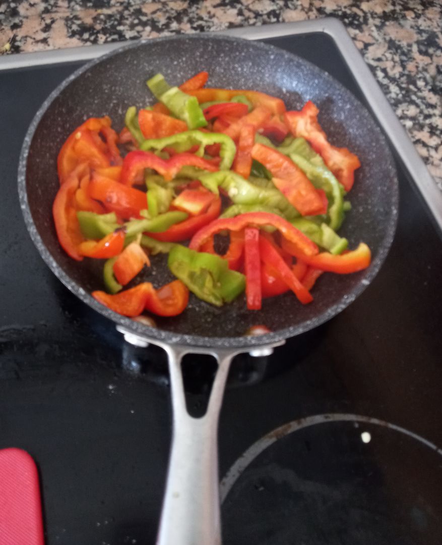 Pollo asiático picantón Paso 4 Pollo asiático picantón Paso 4