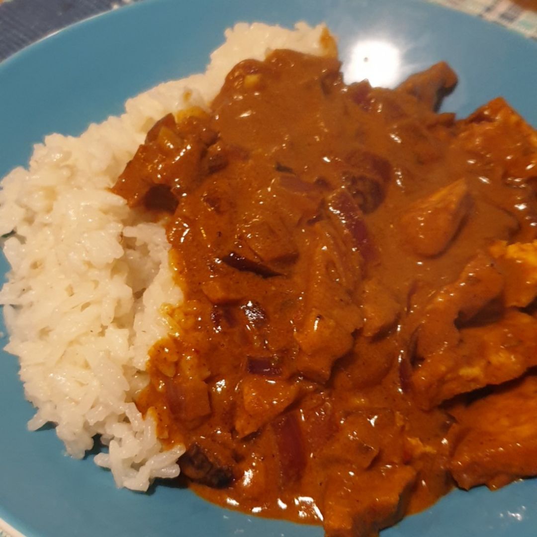 Butter chicken vegano/veg Paso 3 Butter chicken vegano/veg Paso 3