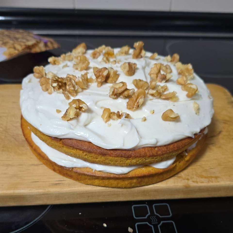 Tarta de zanahoria fit Tarta de zanahoria fit
