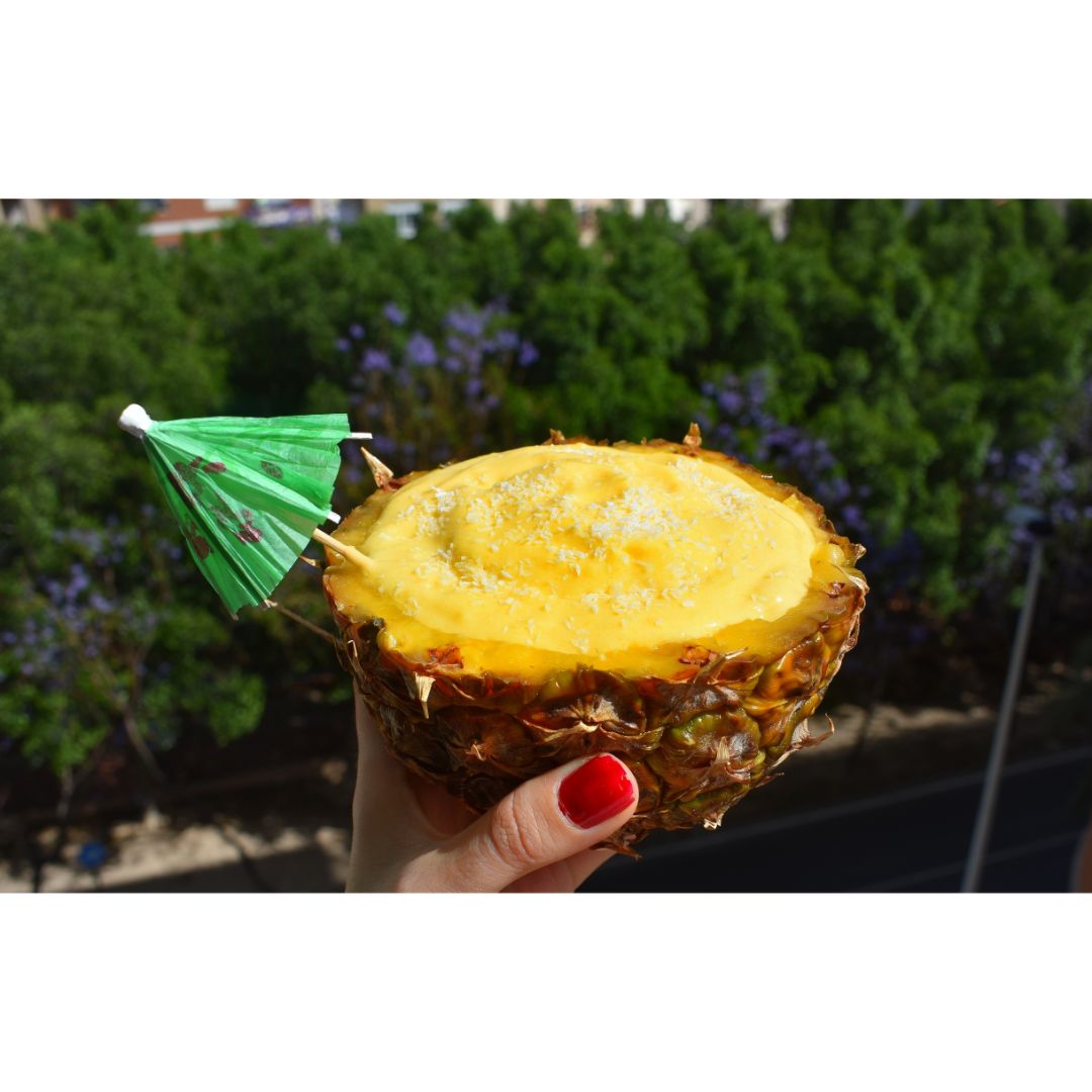 HELADO DE PIÑA COLADA 🍍🥥🍧🍹 HELADO DE PIÑA COLADA 🍍🥥🍧🍹