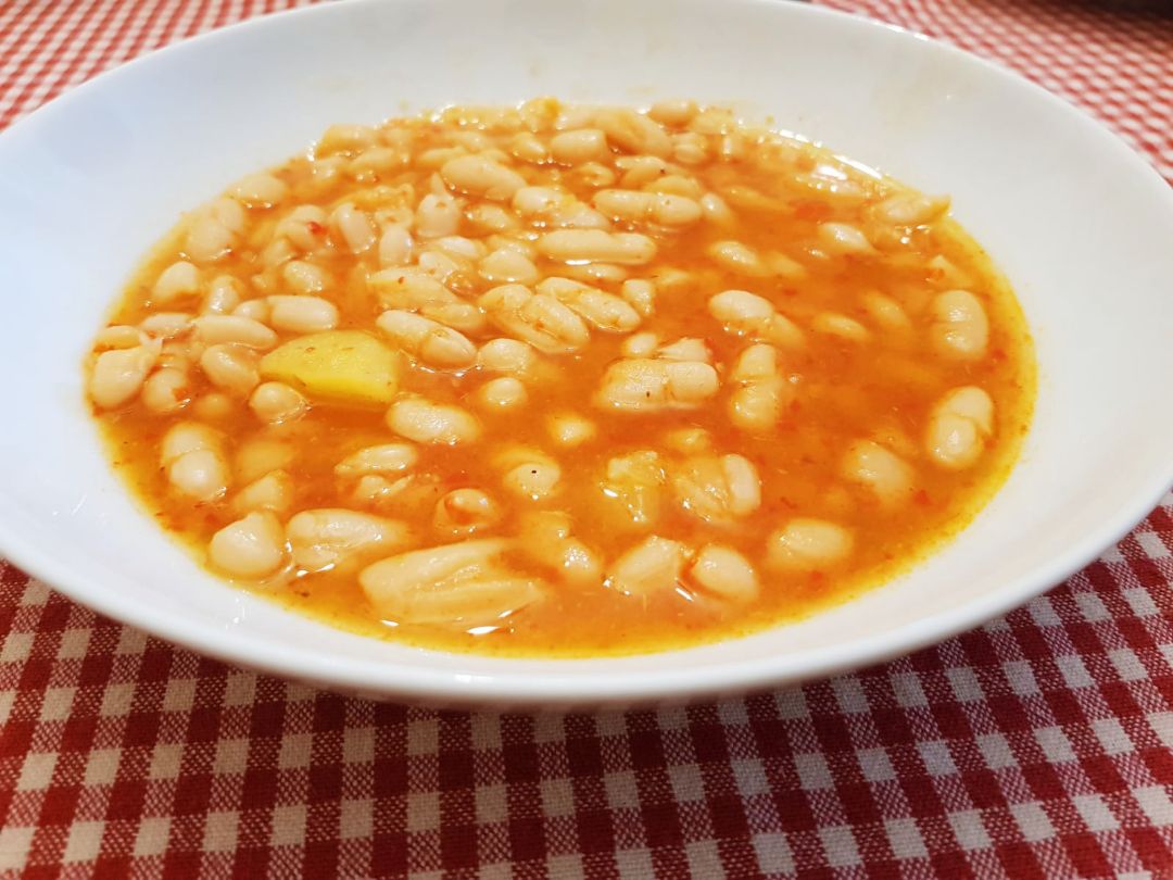 Habichuelas veggie o fabada light Habichuelas veggie o fabada light