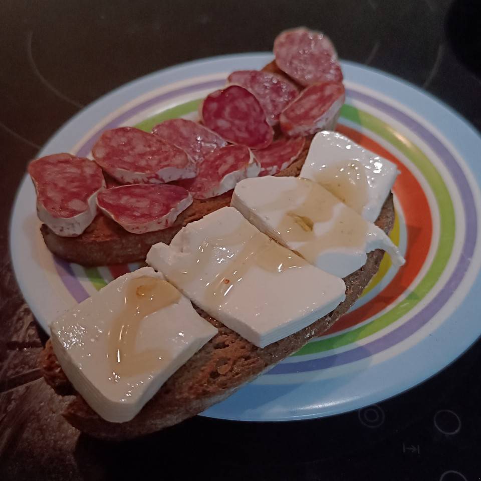 Tostadas sweet an Salt Tostadas sweet an Salt